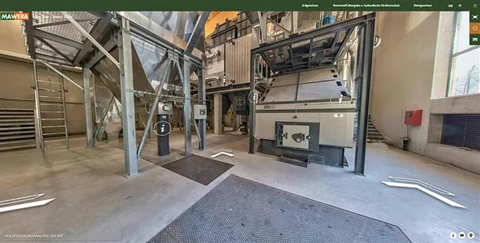 Virtueller 3D-Rundgang durch die Anlage von Sarner Holz